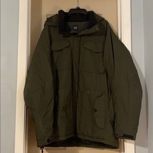 Gap XXL Heavyweight Men’s Jacket Olive Green